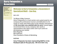 Tablet Screenshot of hfotopoulos.com